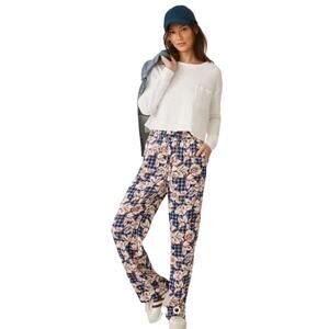 Scotch & Soda Printed Wide-Leg Pants Size M